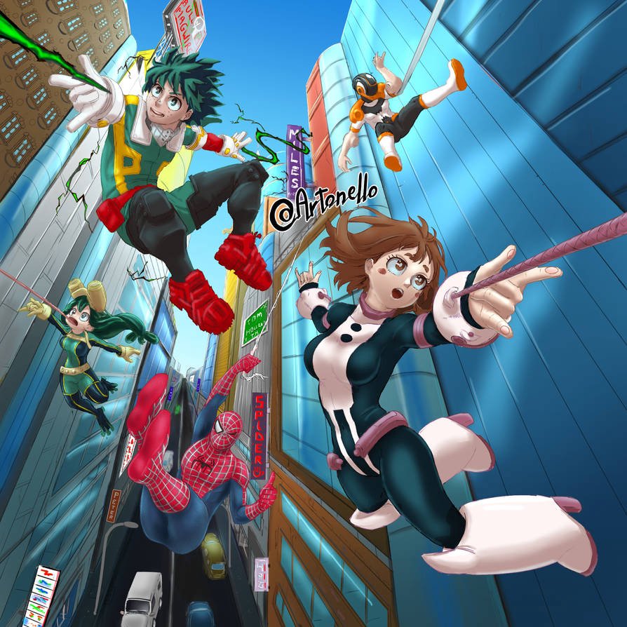 Spiderman x Mha