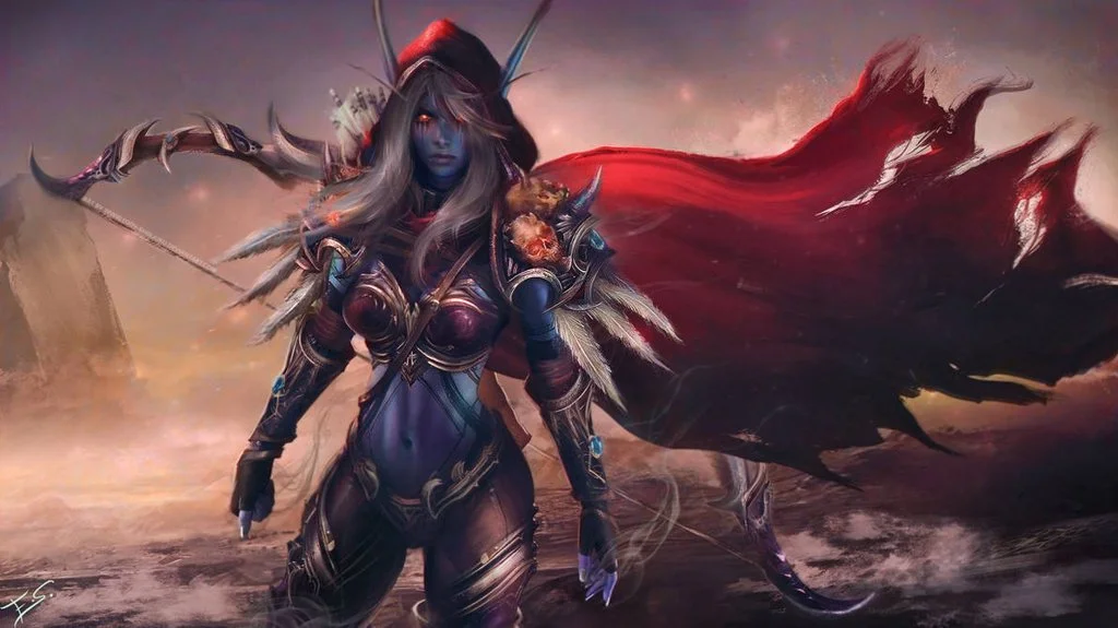 Sylvanas Windrunner - Warcraft Wallpaper Art