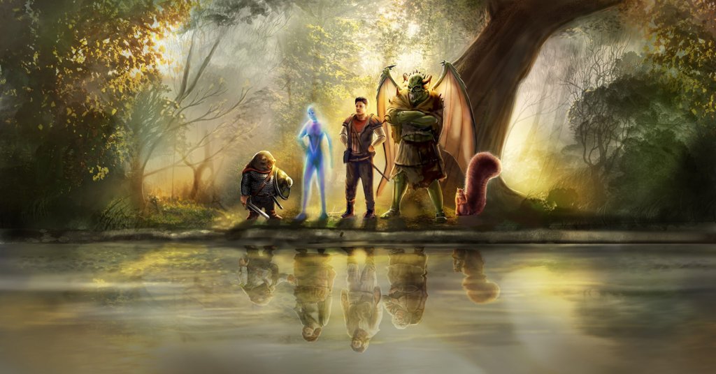 Book character art