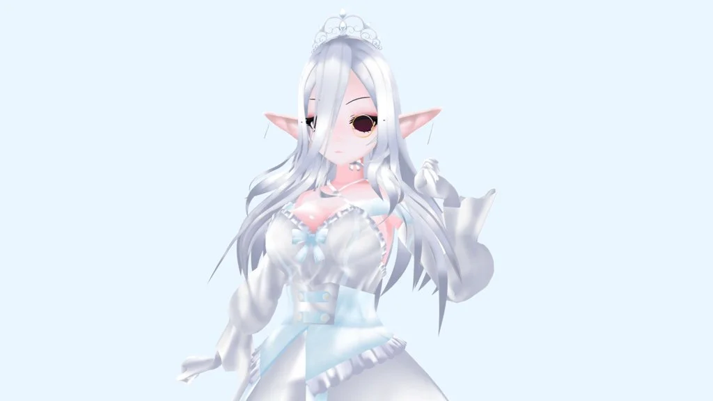 Majestic Elf Princess in Gown (Outfit 3)