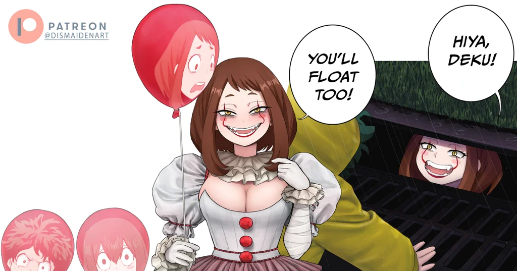 Happy Halloween from Ochako/Toga