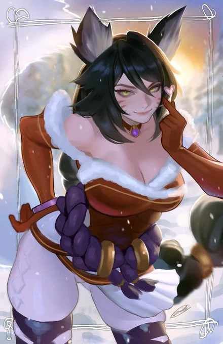 Ahri snow edition