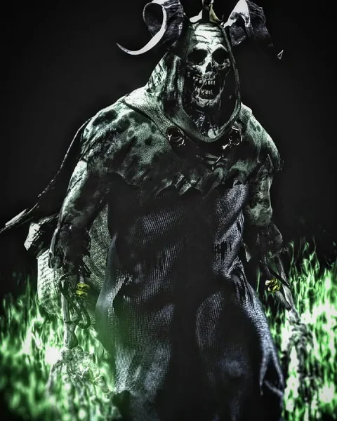 My Lich 3D Model that I made months ago!