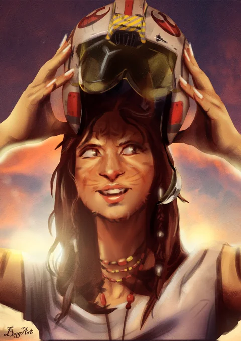 Nyx – feline pilot