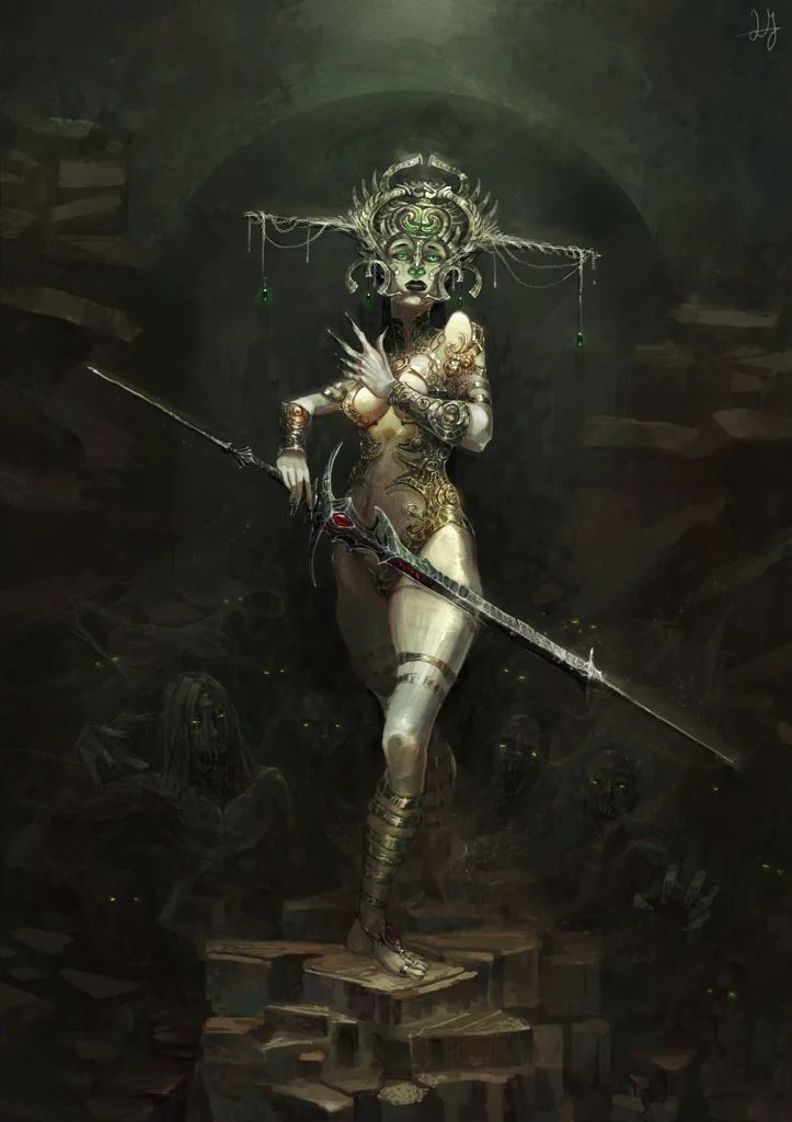 Necromancer Queen, Katja