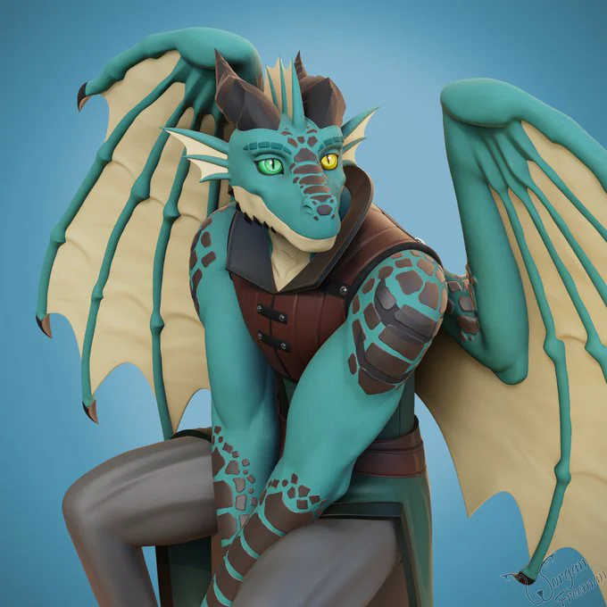 Male Dracthyr Sculpt