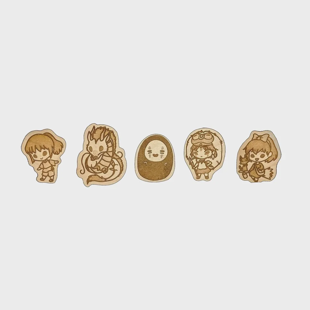 Ghibli Pins