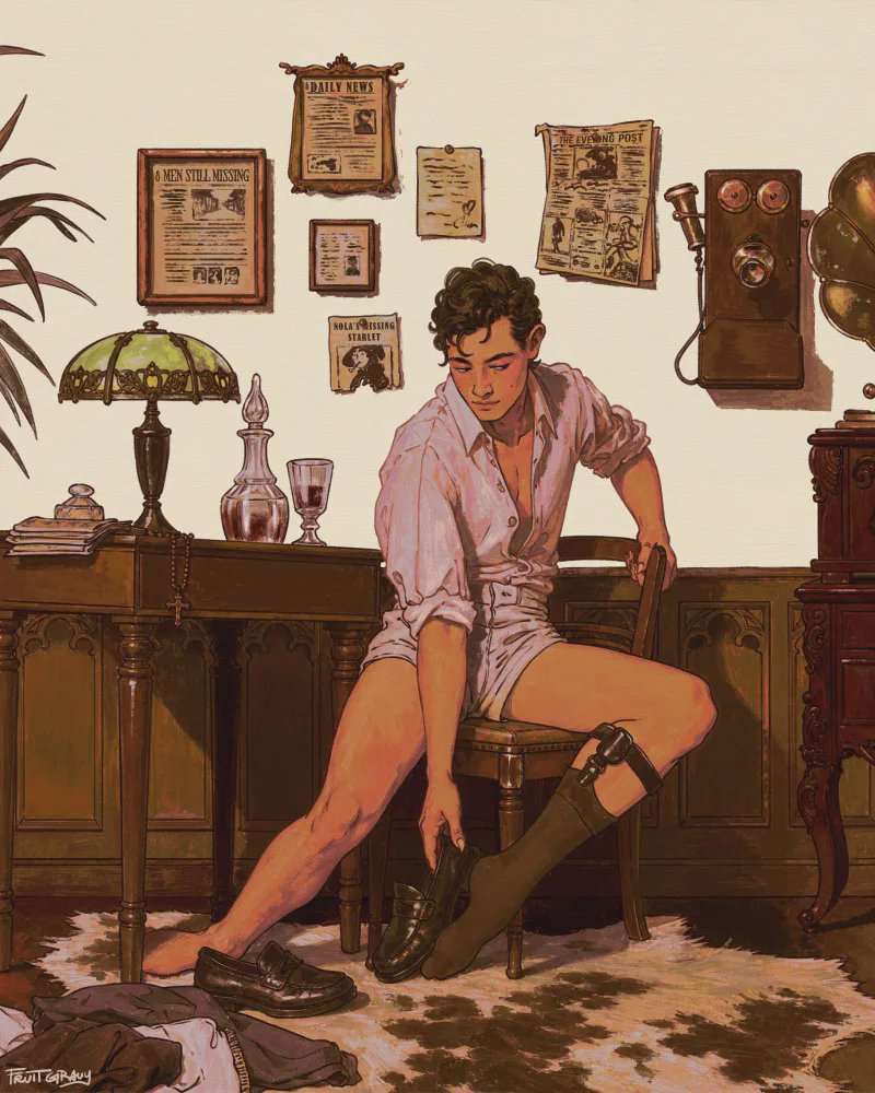 The Gentleman Vampire's Evening Routine
