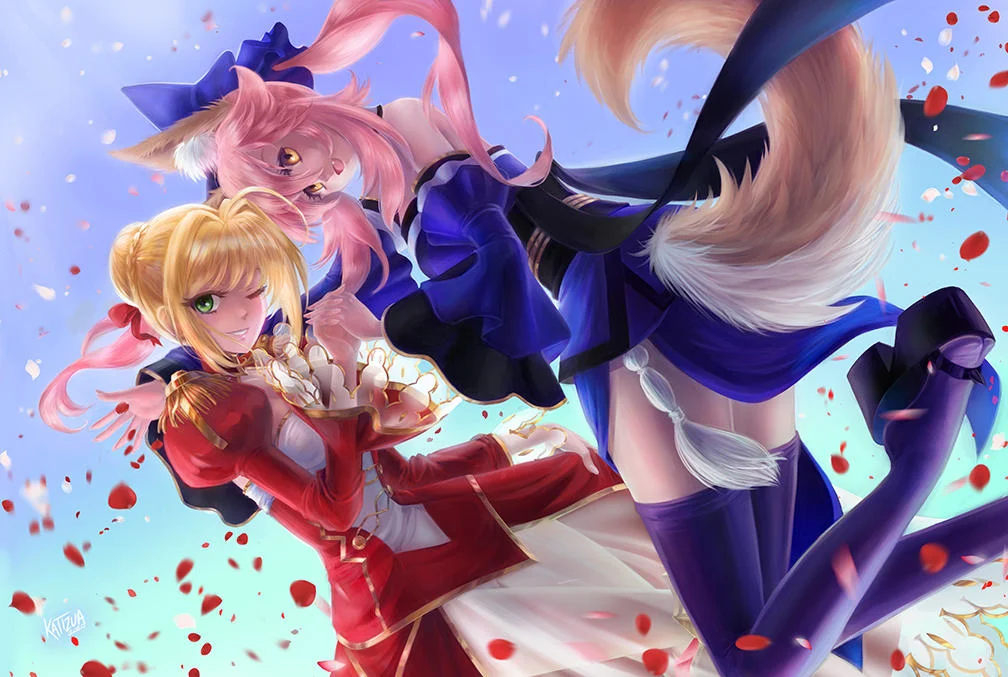 Nero and Tamamo