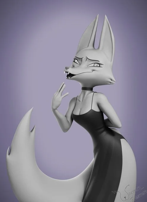 Cheeky Fox Sculpt