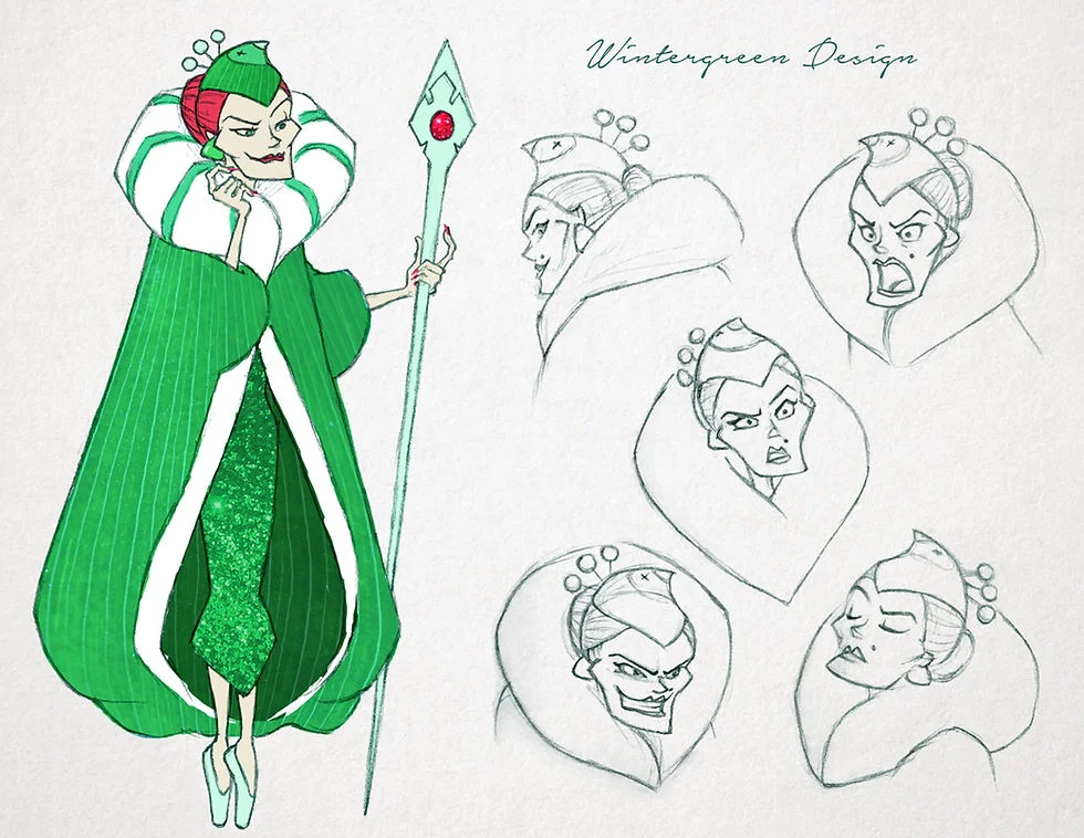 Wintergreen Character Design