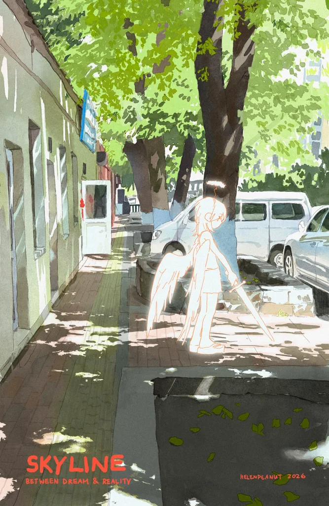 『OC』a light through the leaves (MED/LRG)