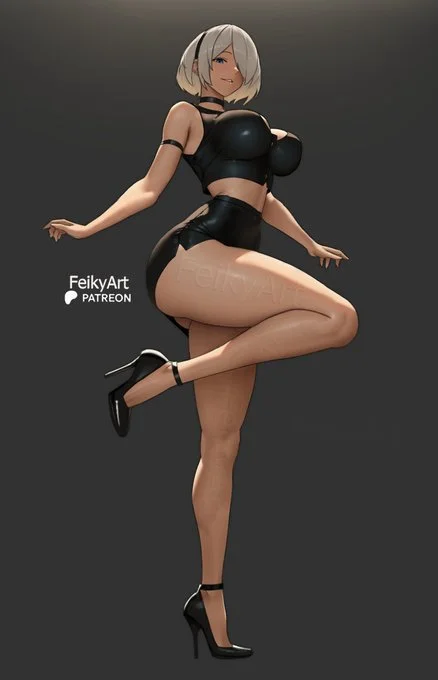 2B Black dress