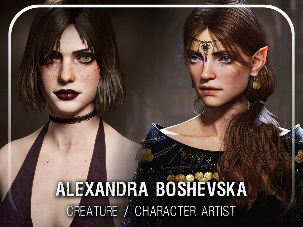 Character / Creature Portfolio 2026 - Alexandra Boshevska