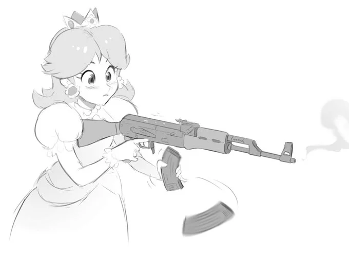 Daisy with the AK ⭐️