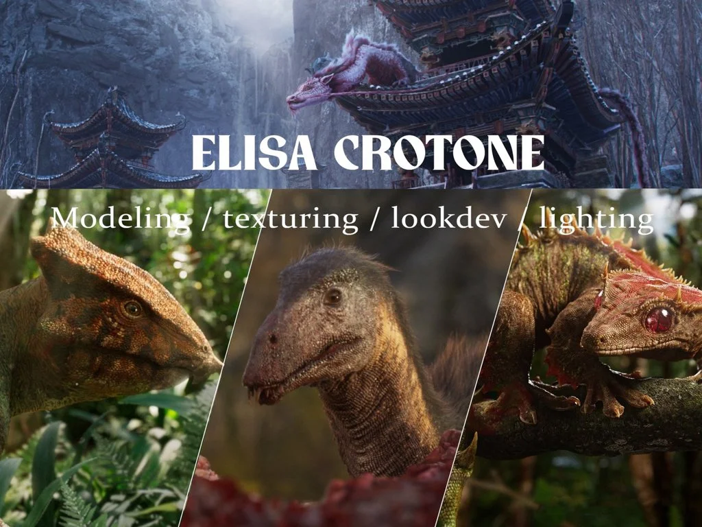 Elisa Crotone | 3D Creature Artist & Lighting