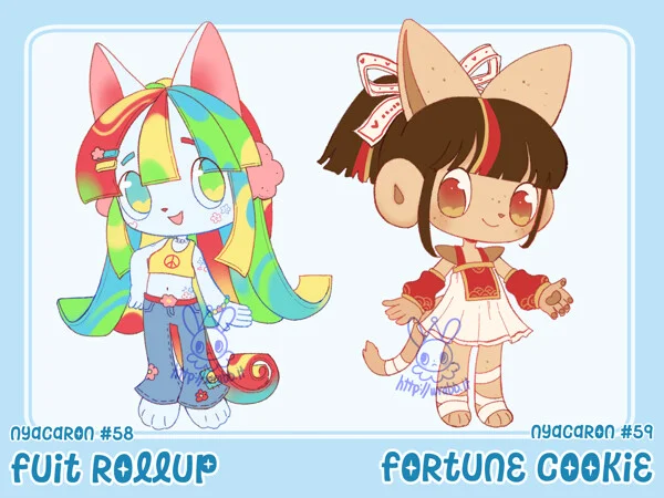 [OPEN] Nyacaron Adoptables 58 59