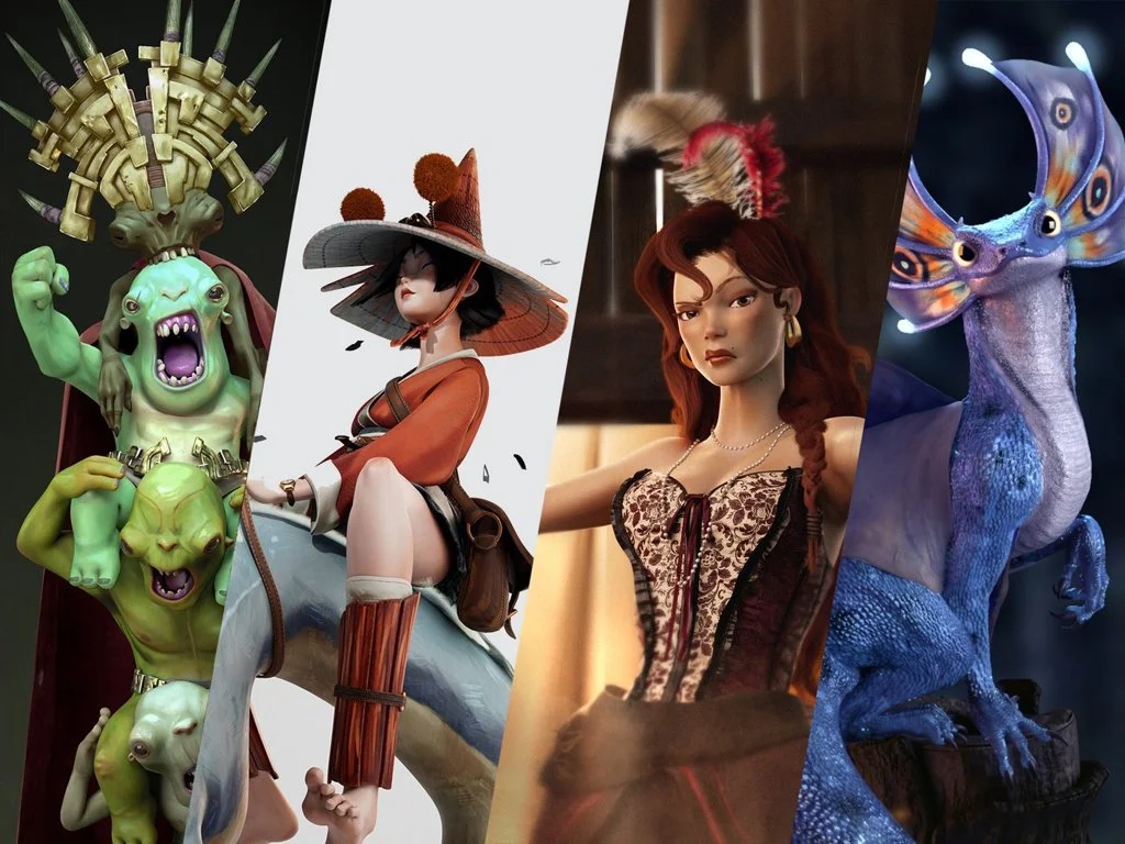 Lara Burgos | 2026 Character Art Portfolio
