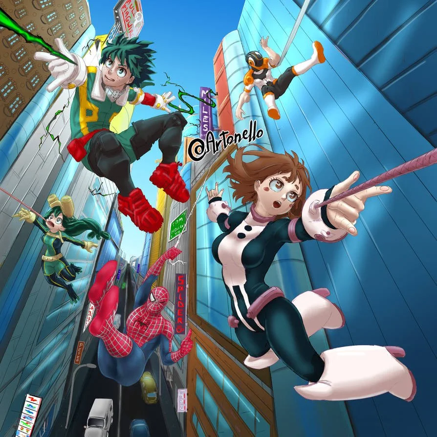 Spiderman x Mha