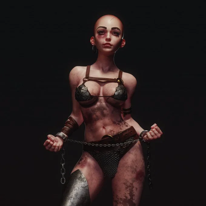 Barbarian girl