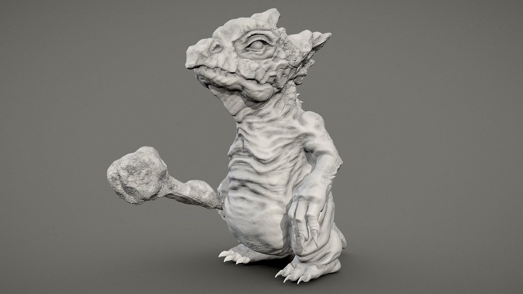 Cubone (Fan Art) - 3D Print