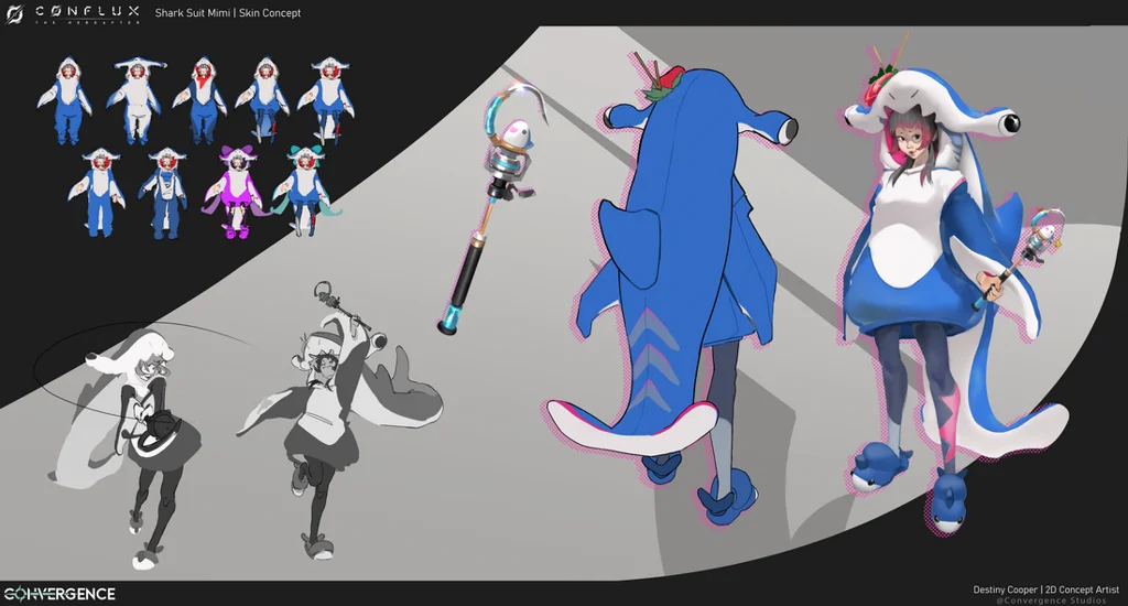 Shark Suit Mimi | Skin Concept