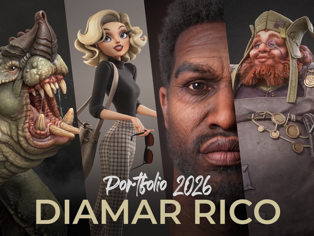 Diamar Rico - 3D Character Art