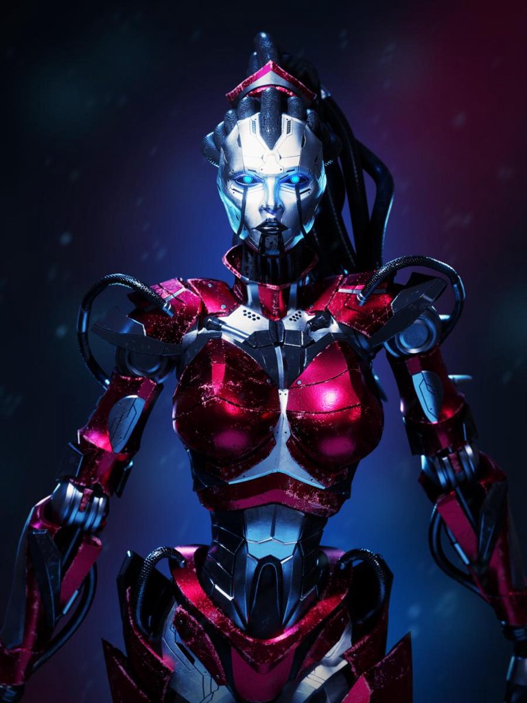 Android Empress 3D Rig