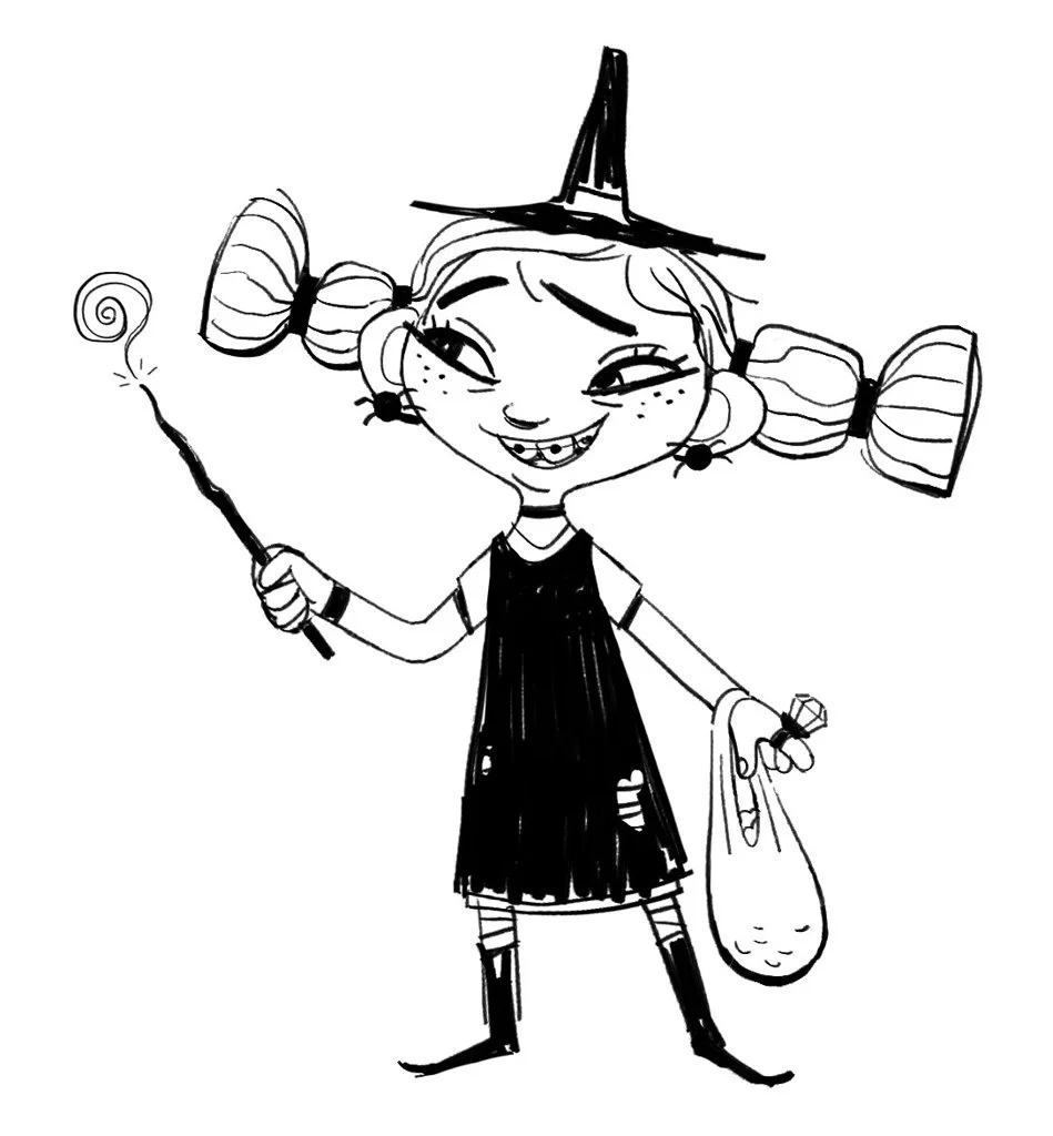 Little witch.