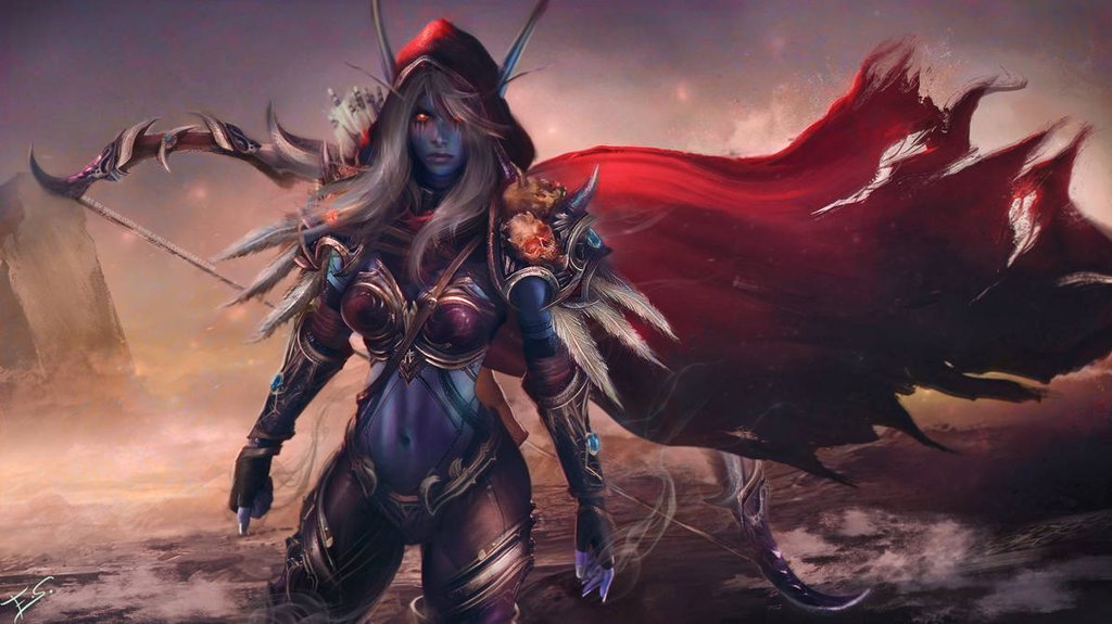 Sylvanas Windrunner - Warcraft Wallpaper Art