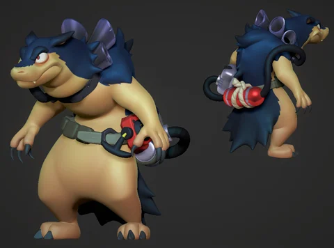 Crash 4 Typhlosion