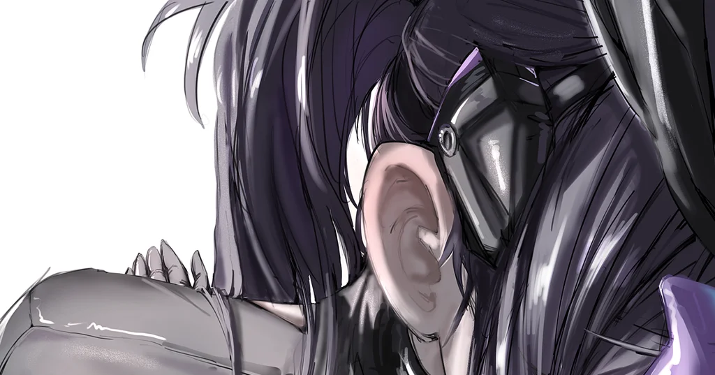 "Ehh~~You're covering it up~?♥️"