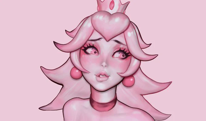 Princess Peach sculpt