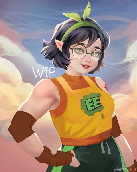 Willow Park Fanart (WIP)