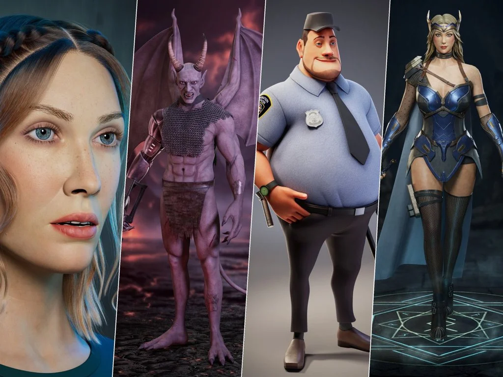 3D Character Modeling Portfolio 2026