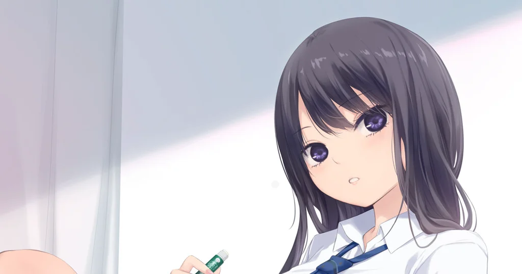 リップクリームと白峰さん